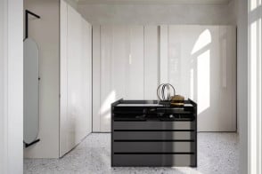 Plissè Sliding Doors Wardrobe Novamobili - 1 2