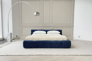 Lit Tufty-Bed en tissu bleu (Offre Expo) B&B Italia - 8 2