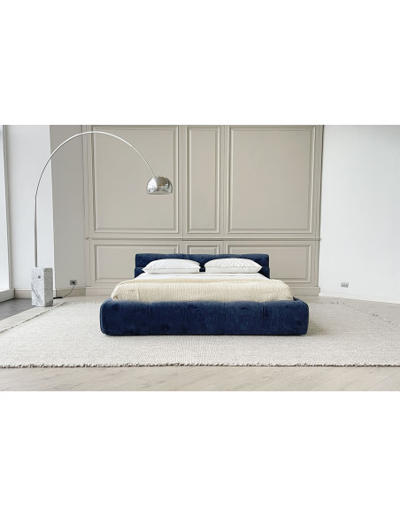 Letto Tufty-Bed in tessuto blu B&B Italia - 1