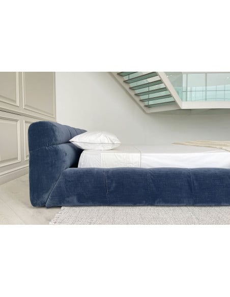 Tufty-Bed in blue fabric B&B Italia - 3