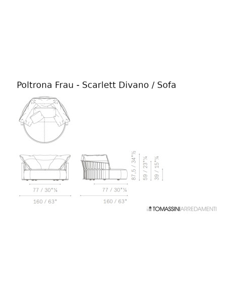 Canapé Scarlett Poltrona Frau - 7