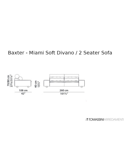 Canapé Miami Soft Baxter - 7