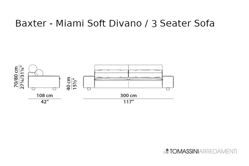 Miami Soft Sofa Baxter - 8