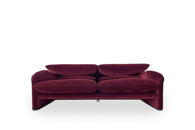 Divano Maralunga Maxi rosso (Offerta Expo) Cassina - 6