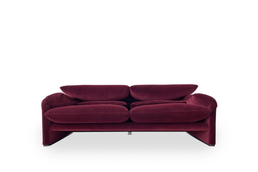 Maralunga Maxi Red Sofa (Expo Offer) Cassina - 6