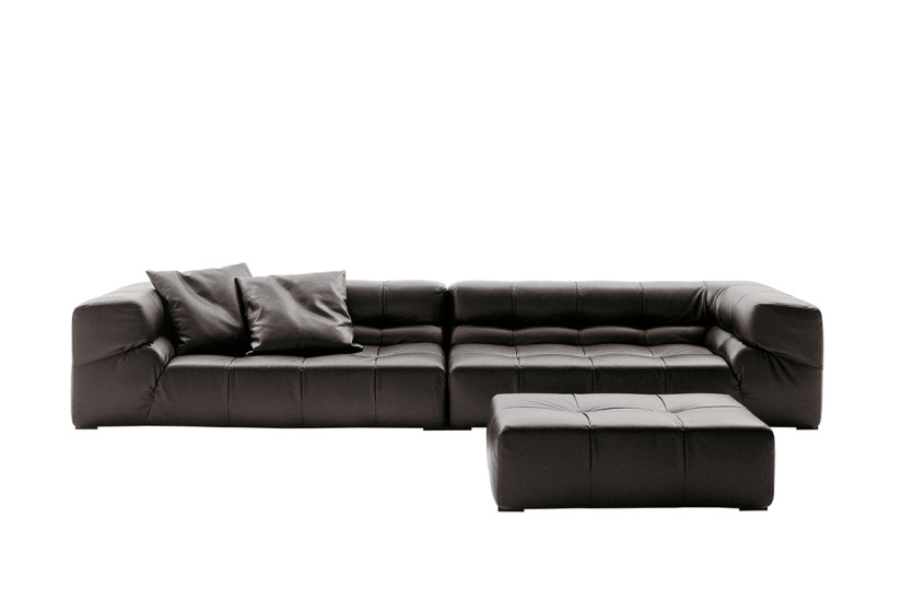 Tufty-Time Leather Sofa B&B Italia - 1