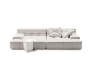 Canapé Tufty-Time en cuir B&B Italia - 1 2