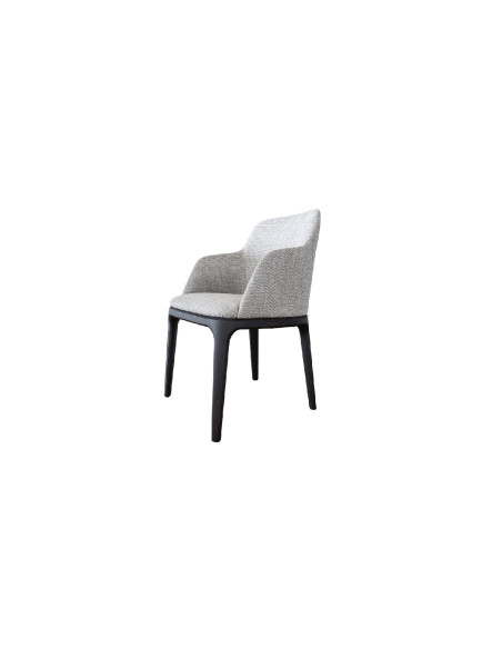 Grace Gray Fabric Chair (Expo Offer) Poliform - 6