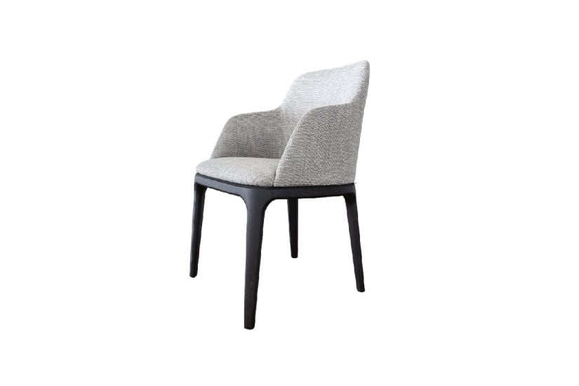 Grace Gray Fabric Chair (Expo Offer) Poliform - 6