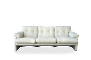 Coronado White Fabric Sofa (Expo Offer) B&B Italia - 5