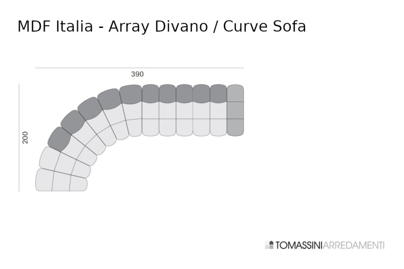 Divano Array MDF Italia - 6