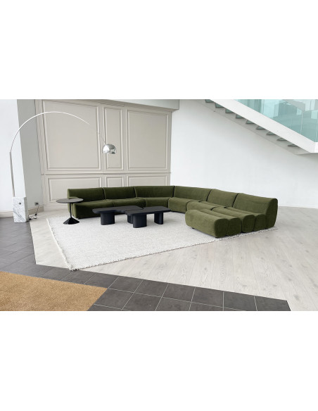 Divano Ernest in tessuto verde (Offerta Expo) Poliform - 2