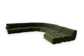 Ernest Green Fabric Sofa (Expo Offer) Poliform - 7