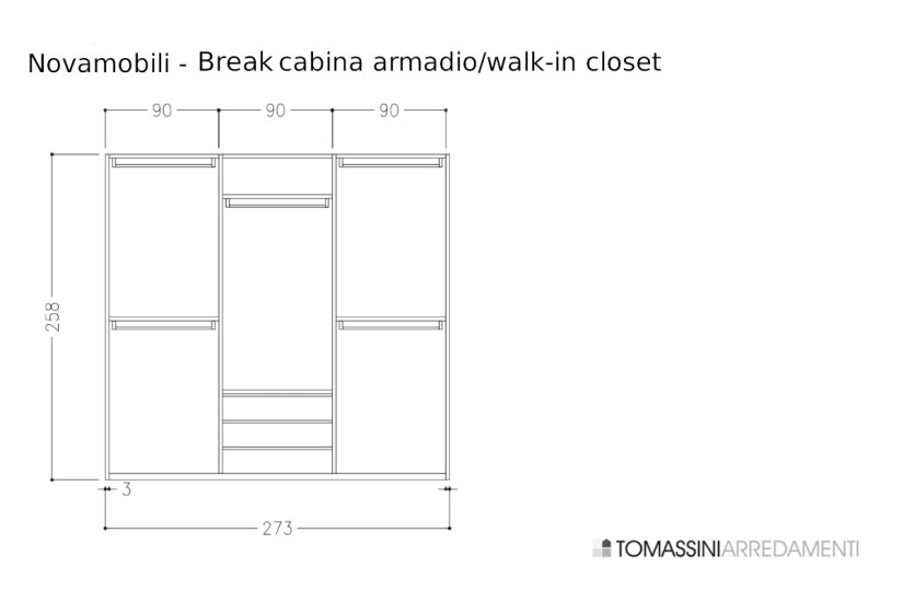 Dressing Break Novamobili - 5