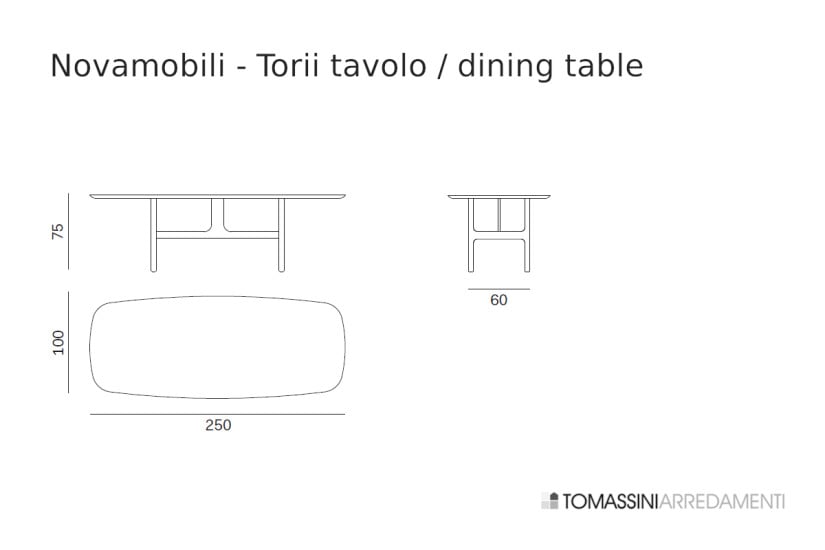 Tavolo Torii Novamobili - 7