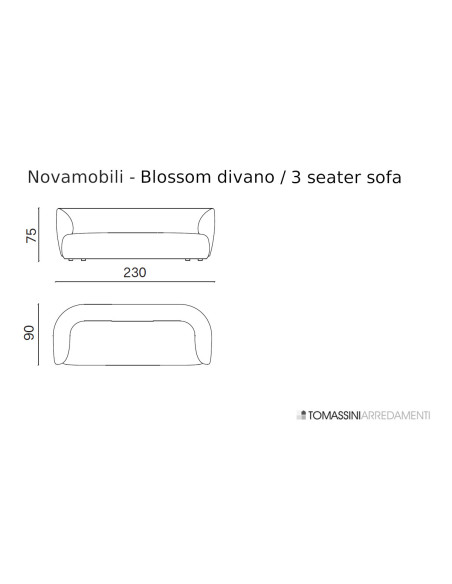 Blossom Sofa Novamobili - 8