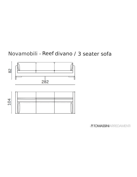 Divano Reef Novamobili - 8