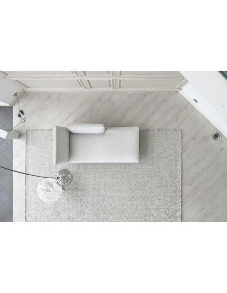 Evergreen White Leather Dormeuse (Expo Offer) Flexform - 7