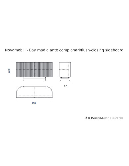 Meuble de Rangement Bay Novamobili - 4