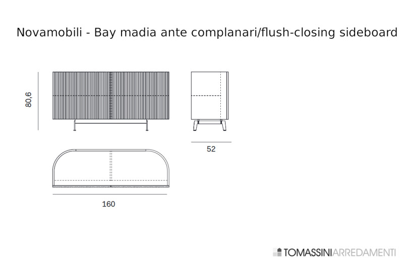Bay Sideboard Novamobili - 4