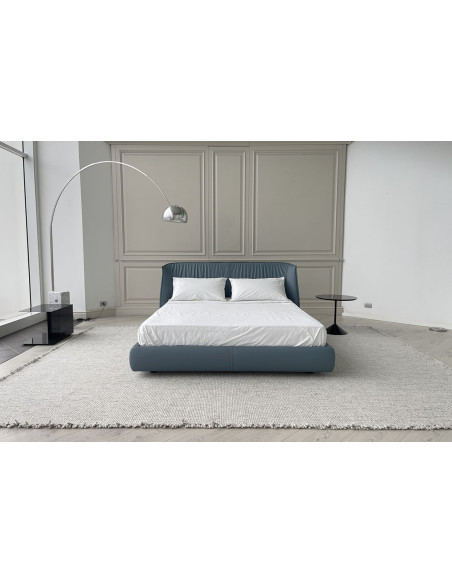 Letto Archibald Bed in pelle blu (Offerta Expo) Poltrona Frau - 1
