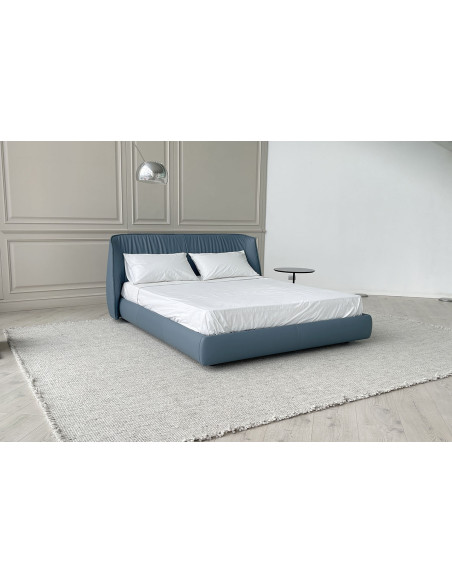 Lit Archibald en cuir bleu (Offre Expo) Poltrona Frau - 2