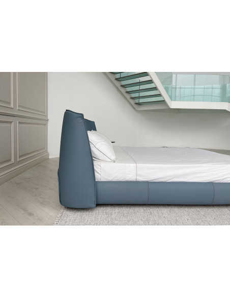 Letto Archibald Bed in pelle blu (Offerta Expo) Poltrona Frau - 3