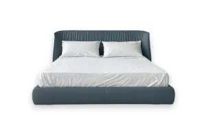 Letto Archibald Bed in pelle blu (Offerta Expo) Poltrona Frau - 9