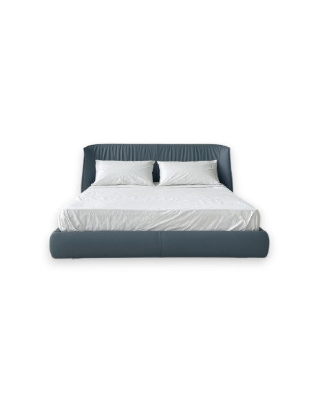 Letto Archibald Bed in pelle blu (Offerta Expo) Poltrona Frau - 9