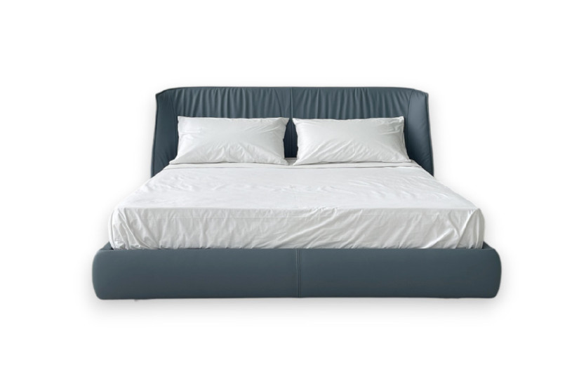 Letto Archibald Bed in pelle blu (Offerta Expo) Poltrona Frau - 9