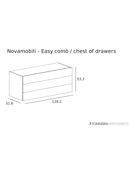 Easy Chest of Drawers Novamobili - 8