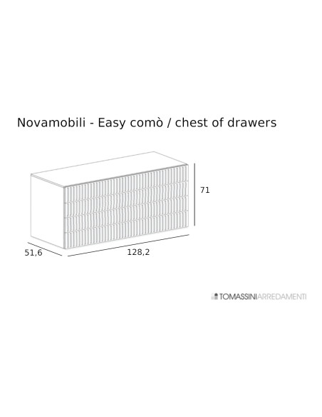 Easy Chest of Drawers Novamobili - 7