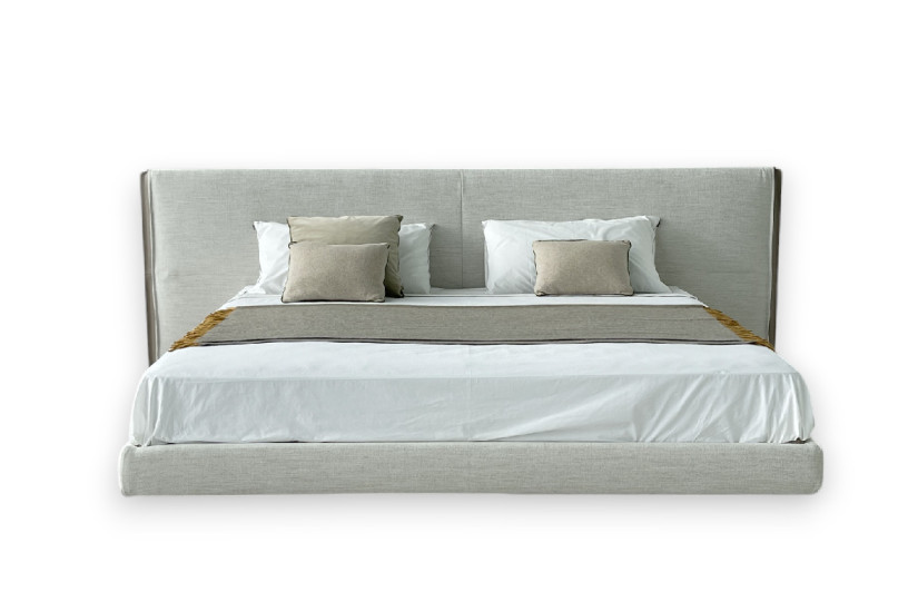 Lit Yume en Tissu Couleur Sable (Offre Expo) Poliform - 9