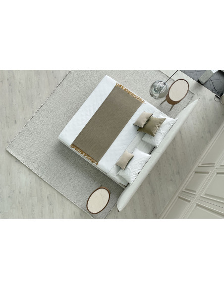 Yume Bed in Sand-Colored Fabric (Expo Offer) Poliform - 7