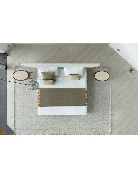 Letto Yume in Tessuto Color Sabbia (Offerta Expo) Poliform - 8