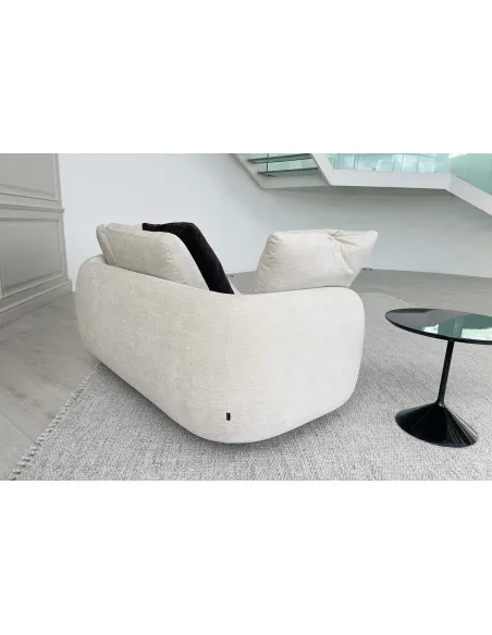 Saint-German Boomerang Sofa in Fabric (Expo Offer) Poliform - 3