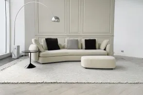 Saint-German Boomerang Sofa in Fabric (Expo Offer) Poliform - 6 2