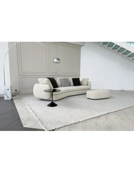 Saint-German Boomerang Sofa in Fabric (Expo Offer) Poliform - 2