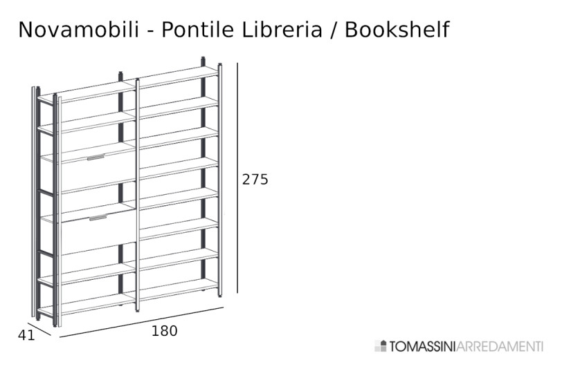Libreria Pontile Novamobili - 7