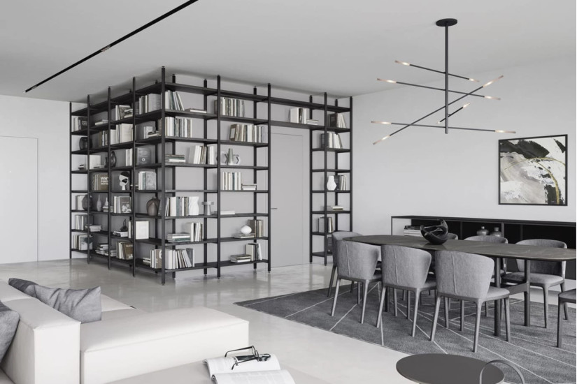 Pontile Bookcase Novamobili - 5