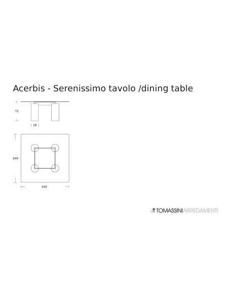 Table Serenissimo Acerbis - 7