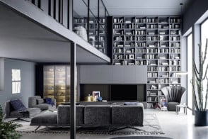 Wall 30 Bookcase Novamobili - 1 2