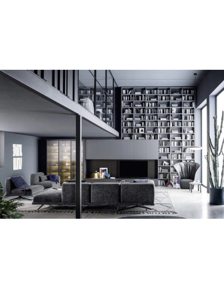 Wall 30 Bookcase Novamobili - 2