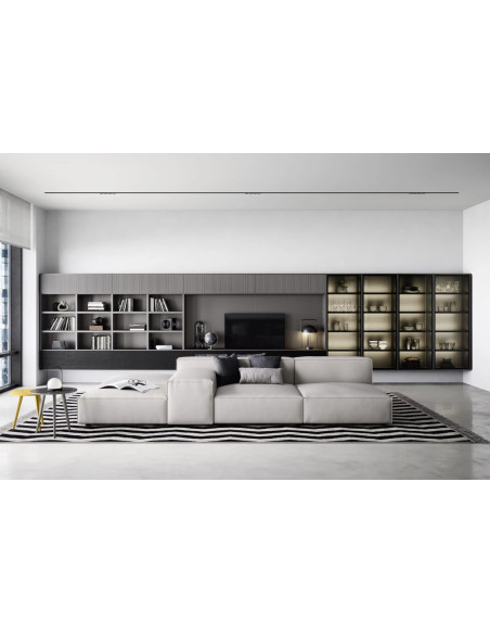 Wall 30 Bookcase Novamobili - 3