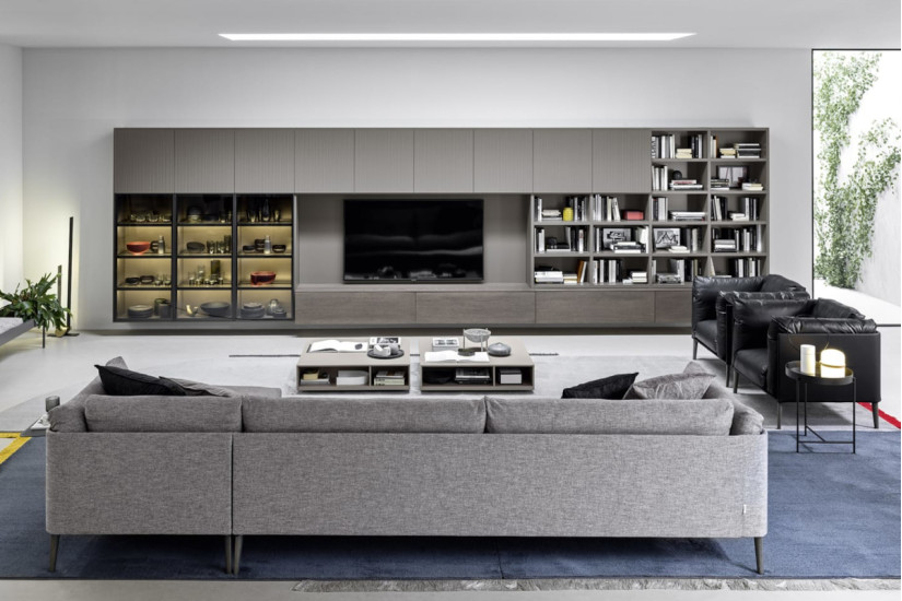 Wall 30 Bookcase Novamobili - 4