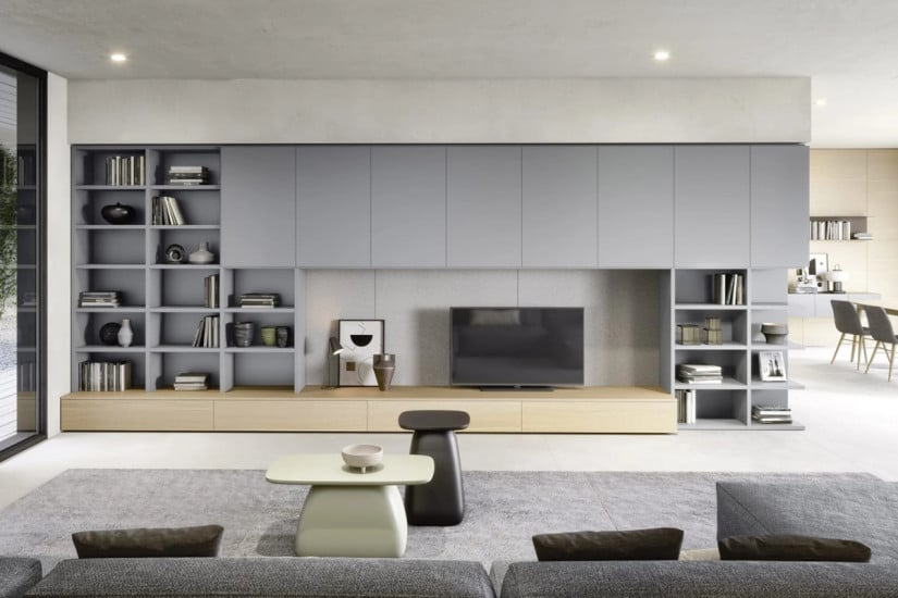 Wall 30 Bookcase Novamobili - 5