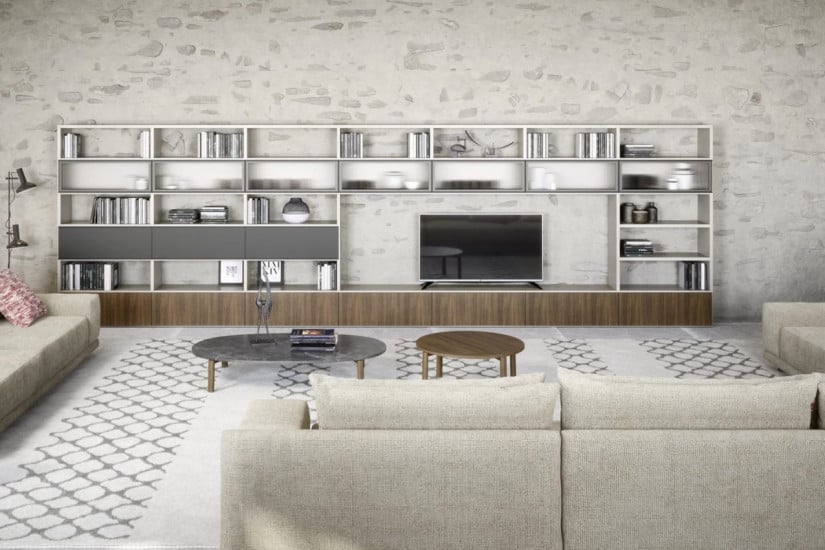 Wall 30 Bookcase Novamobili - 6