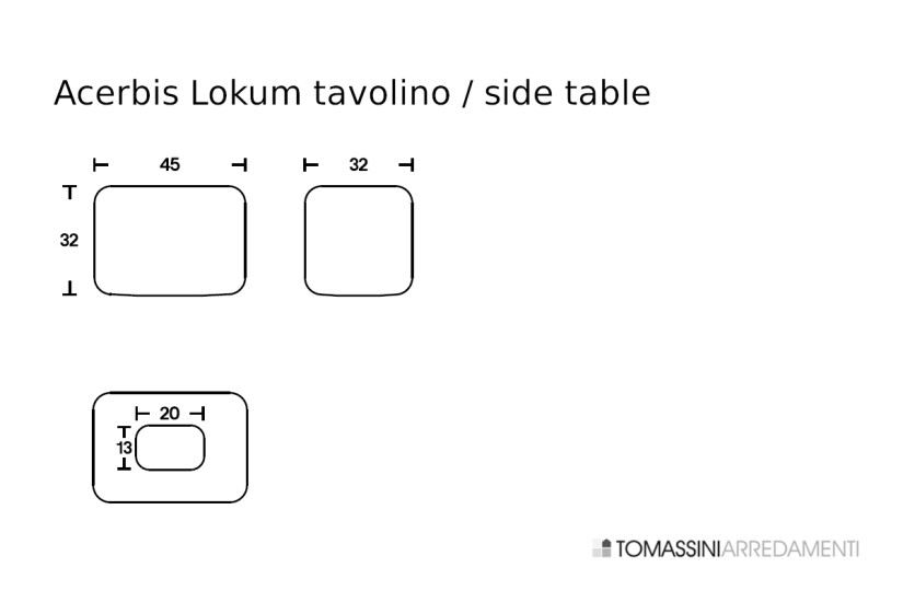 Lokum Side Table Acerbis - 5