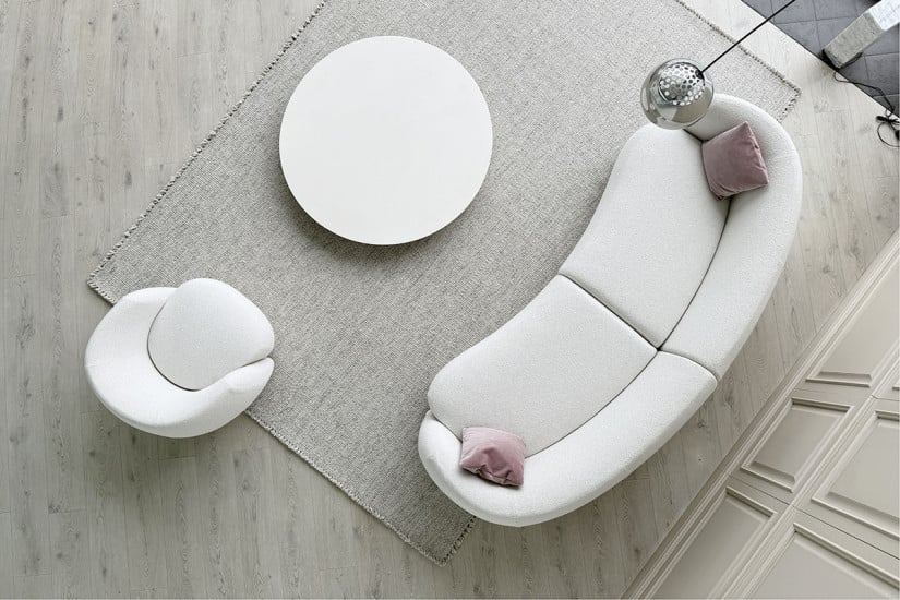 Pacific White Sofa (Expo Offer) Moroso - 6