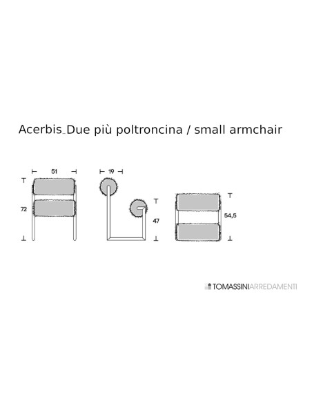 Fauteuil Due Più Acerbis - 8
